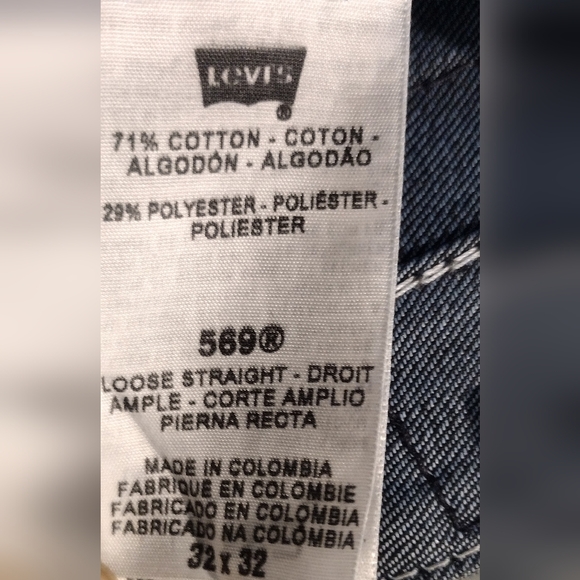 NWOT Men's 569 Loose straight jeans - Picture 6 of 6